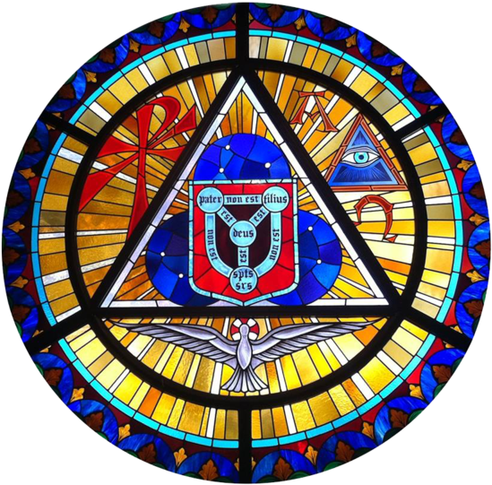 Holy Trinity Catholic Church - Holy Trinity (640x630), Png Download