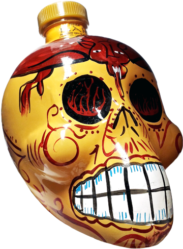 Kah Reposado - Skull (450x800), Png Download