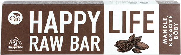 Happy Life Raw Bar - Chocolate (650x650), Png Download