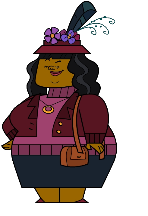 Dj's Mother - Leshaniqua Total Drama (491x715), Png Download