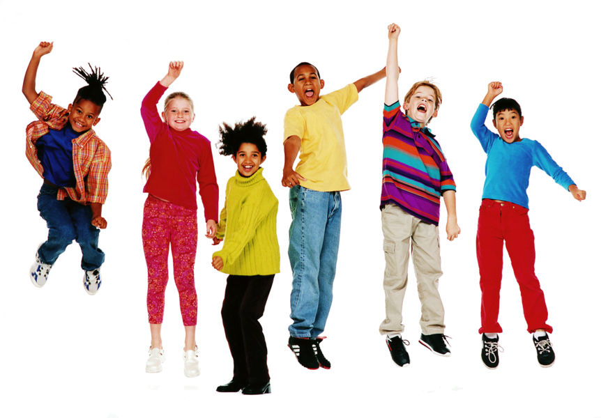 Kids Jumping - Zumba Kids (862x600), Png Download