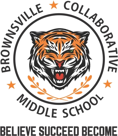 Brownsville Collaborative Middle School Logo (518x602), Png Download