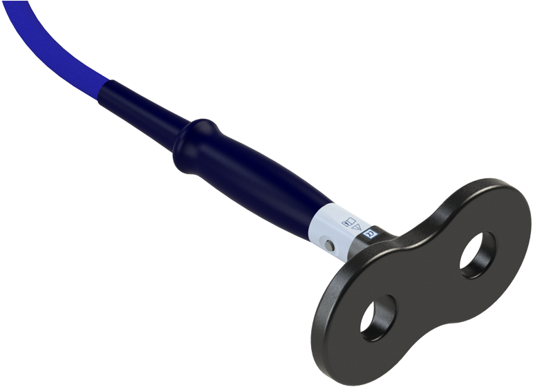 Magstim D70 Alpha Branding Iron Coil - Clamp (900x623), Png Download