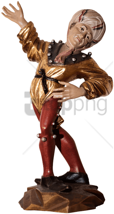 Free Png Download Dancer Vintage Statue Png Images - Figurine (480x720), Png Download