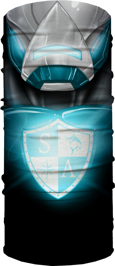 Usa Skull - Chrome-x1 - Breastplate (1000x1000), Png Download