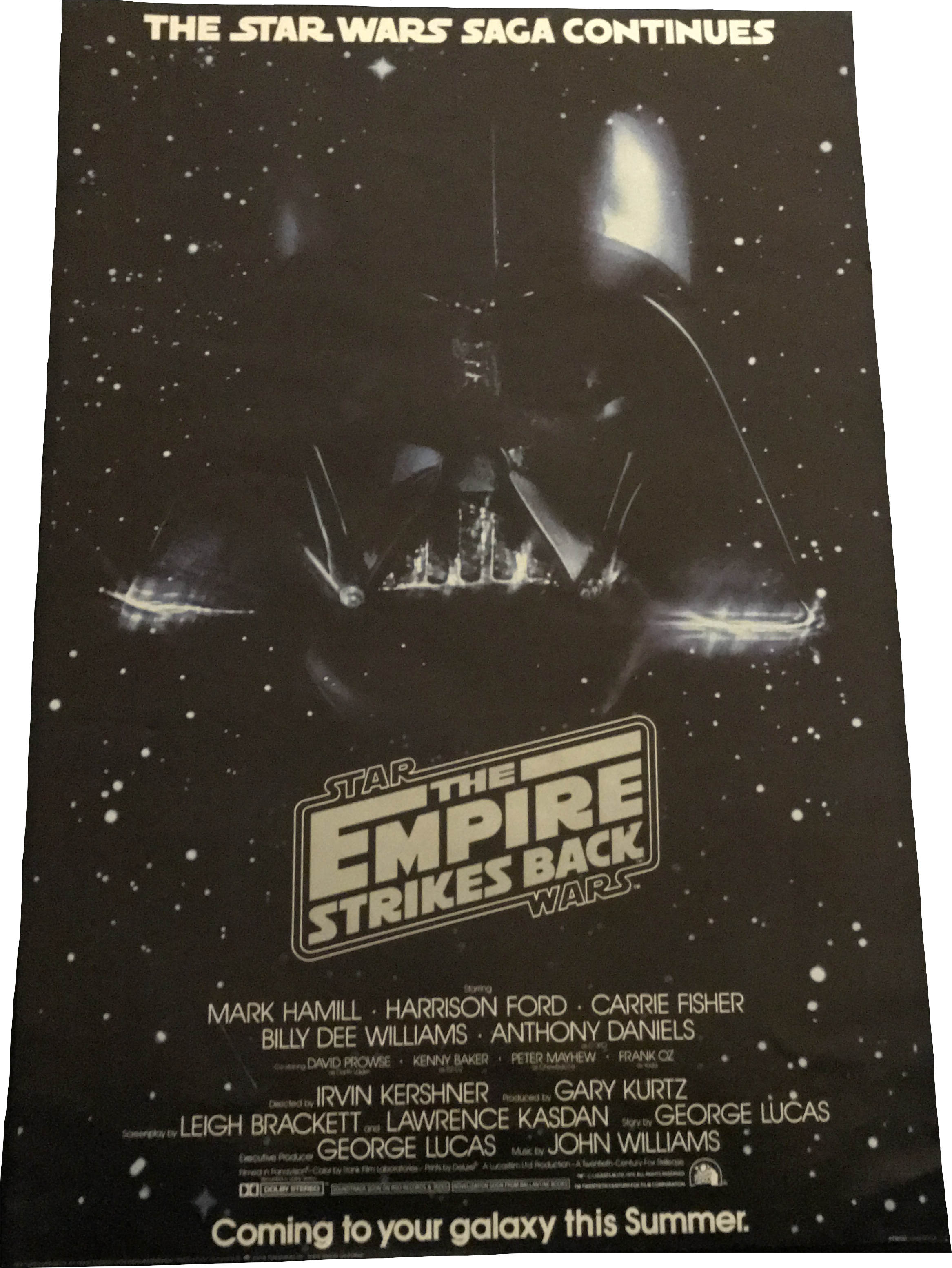 Original Star Wars "the Empire Strikes Back" Movie - Wars The Empire Strikes Back (3024x4032), Png Download