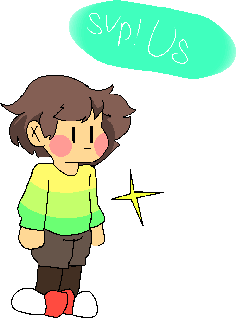 Drawn By Me - Cartoon (1200x1600), Png Download