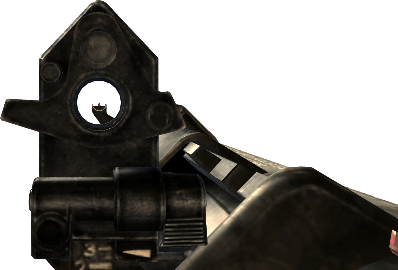 At4 Iron Sights Call Of Duty Wiki - Modern Warfare 2 (1283x871), Png Download