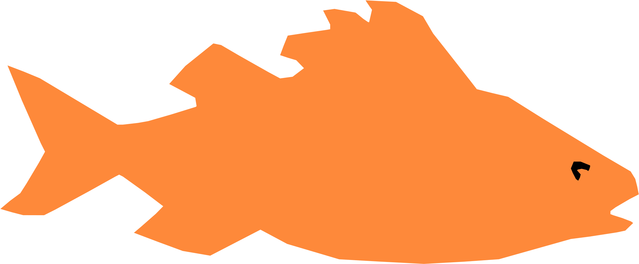 Fish Steak Fish Soup Clip Art - Clip Art (2400x1085), Png Download