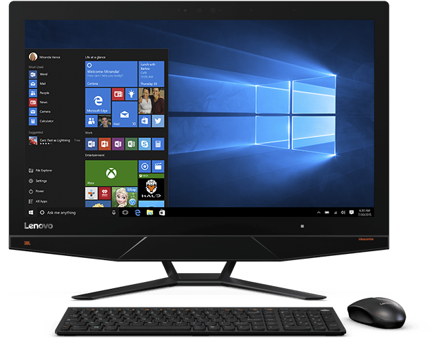 Lenovo Computer Repairs - Windows 10 Desktop Png (864x655), Png Download