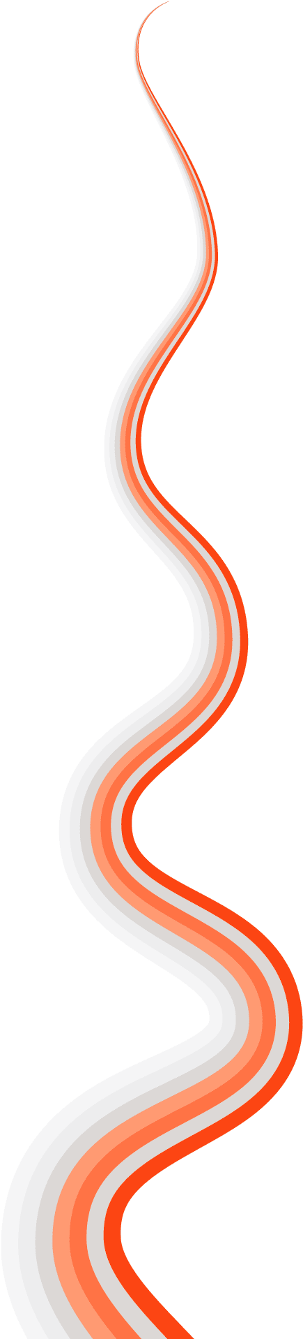 Winding Path Png - Amber (1000x1995), Png Download