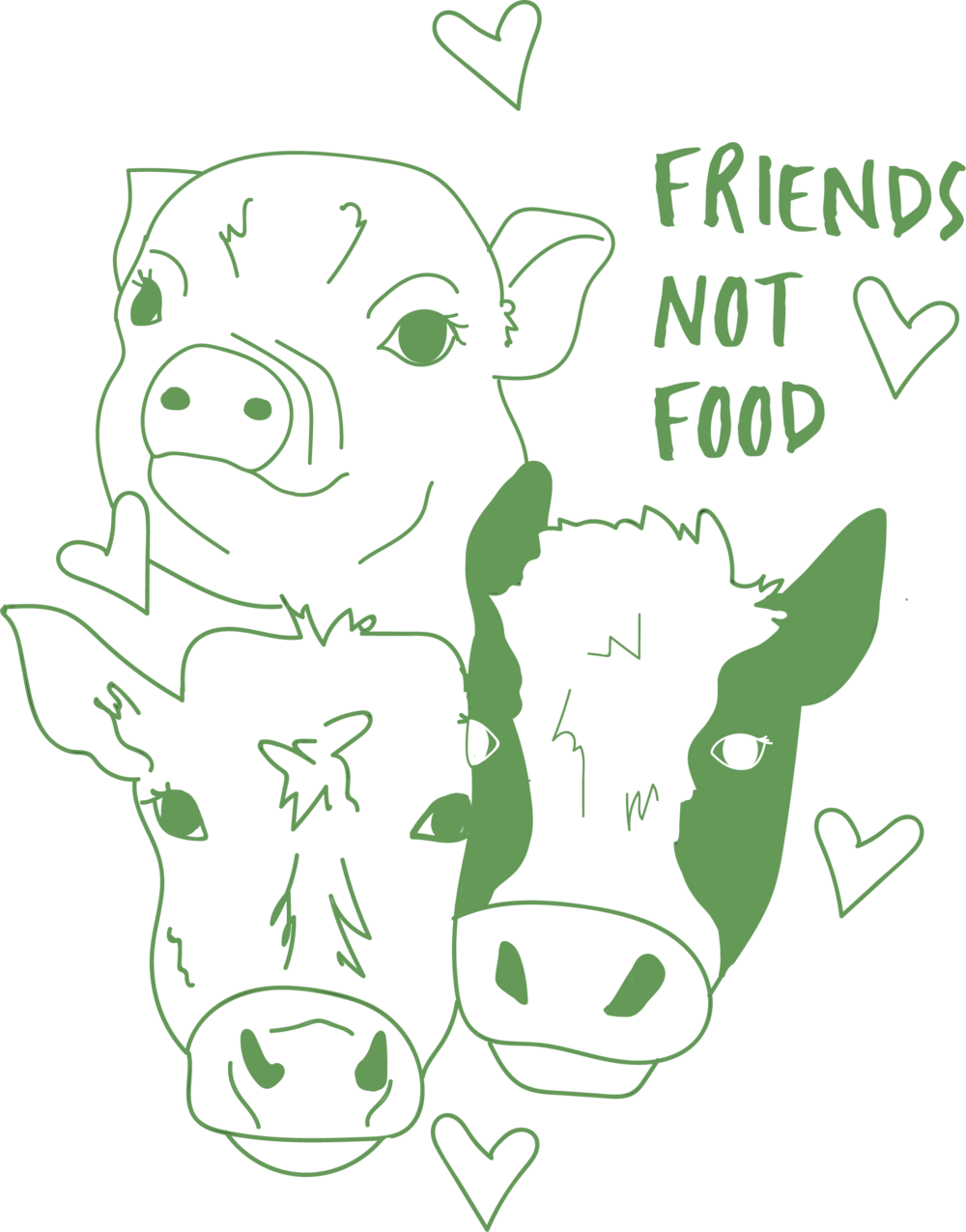 Friends (1000x1275), Png Download