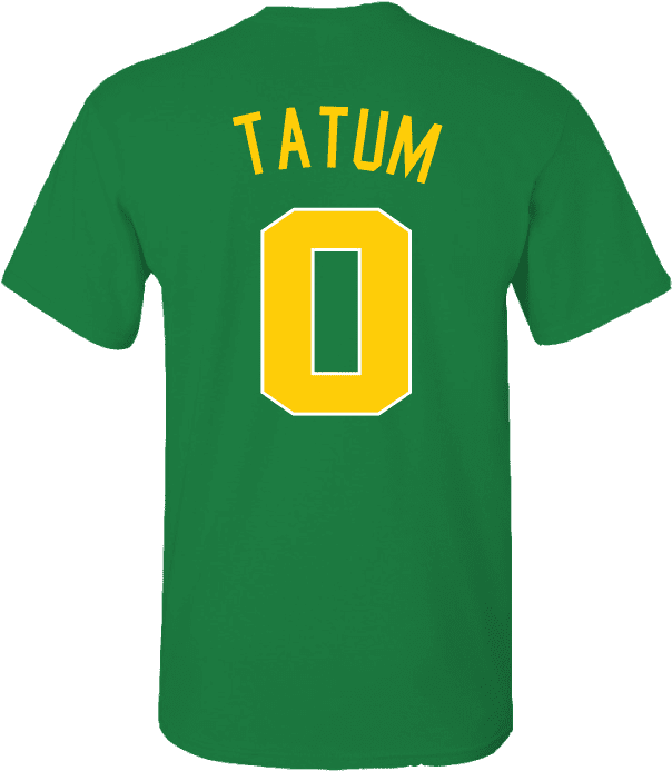 Men's Boston Celtics Jayson Tatum 2018 City Edition - Active Shirt (666x834), Png Download