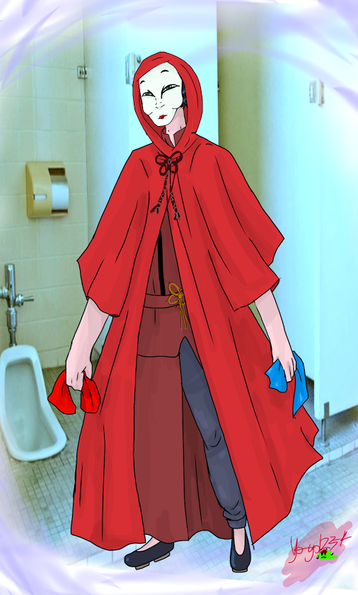 487 Kb Png - Aka Manto Anime (506x840), Png Download