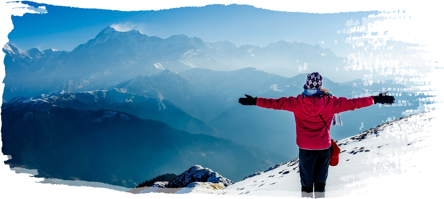 The Top Is Reached Via An Open Ground Known As Bada - Places To See In Sandakphu (1600x700), Png Download