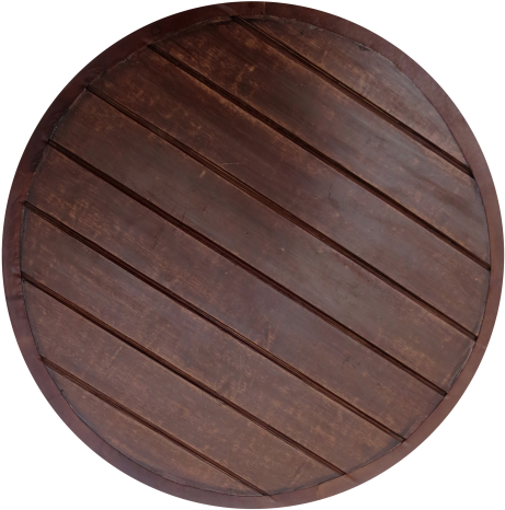 Early Medieval / Viking Plain Wooden Shield - Plywood (600x600), Png Download