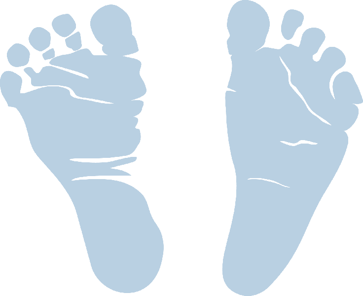Baby-207 - Baby Boy Feet (736x600), Png Download