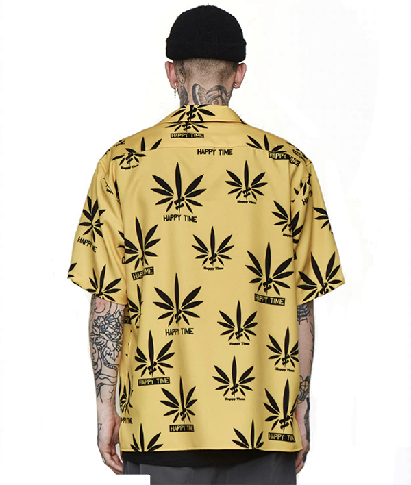 420 Hawaiian Shirt - Sunflower (600x708), Png Download