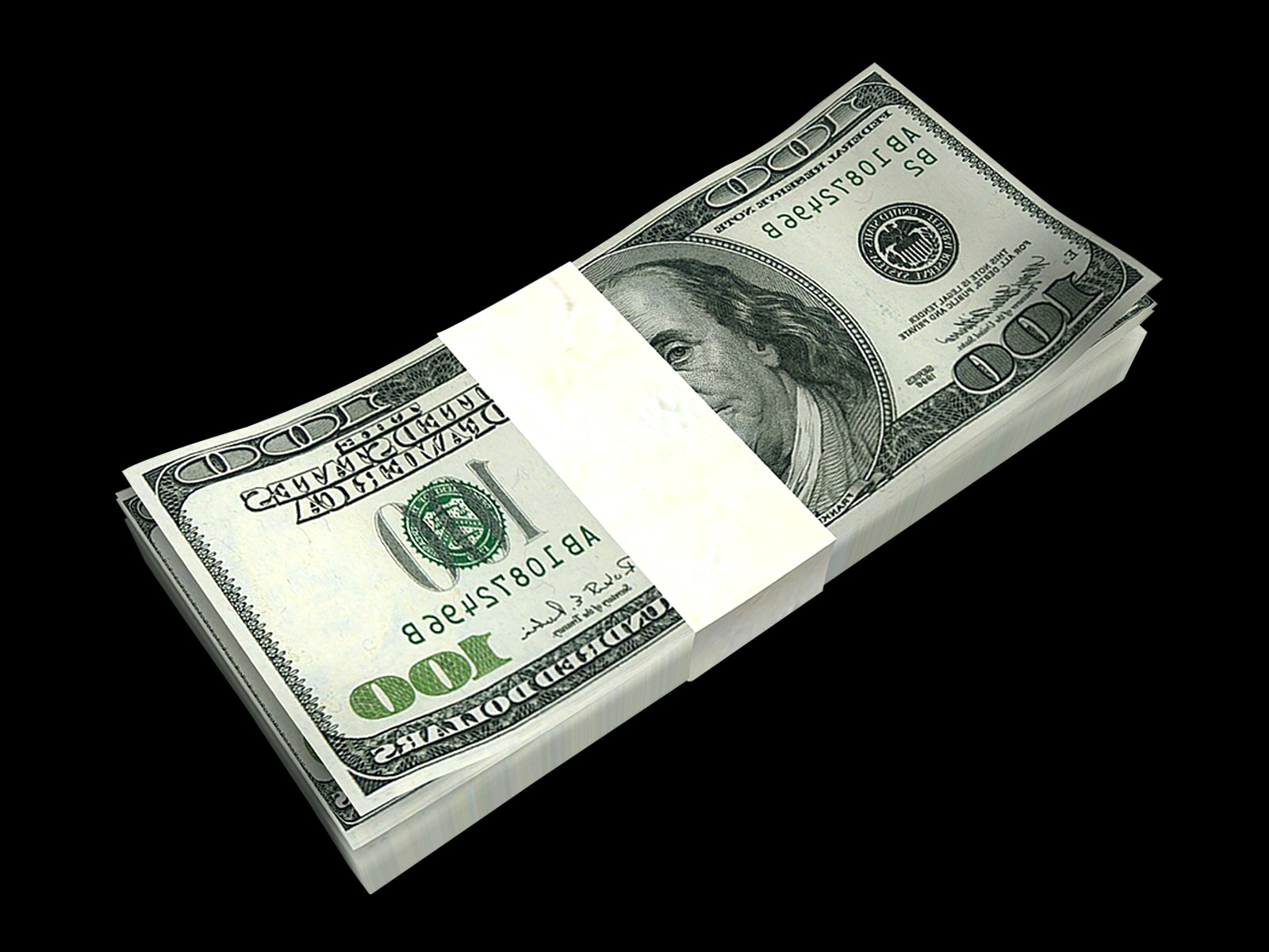 3 - Cash Money Transparent (1600x1200), Png Download