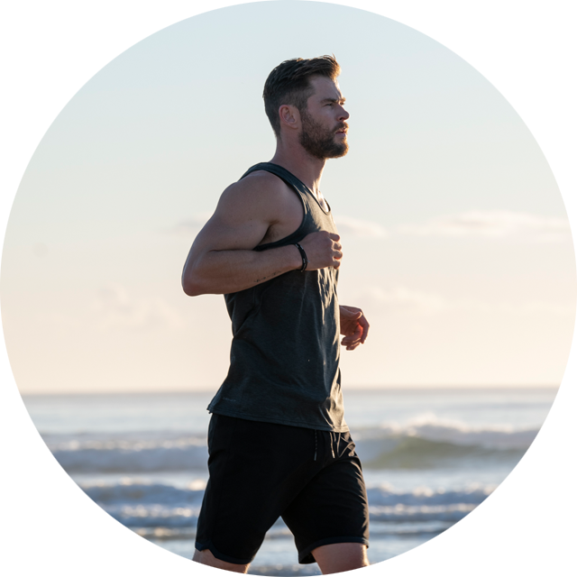 Get Chris Hemsworth's Secrets To Success - Chris Hemsworth Centr App (640x640), Png Download