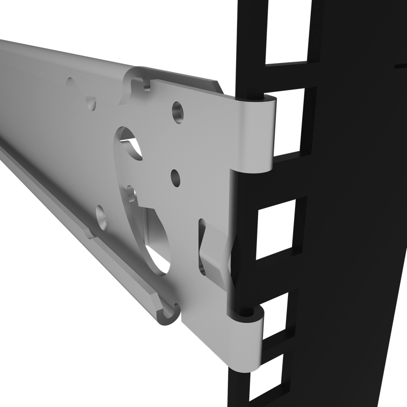 Mp Rack Tooless Installation 112 - Wood (800x800), Png Download