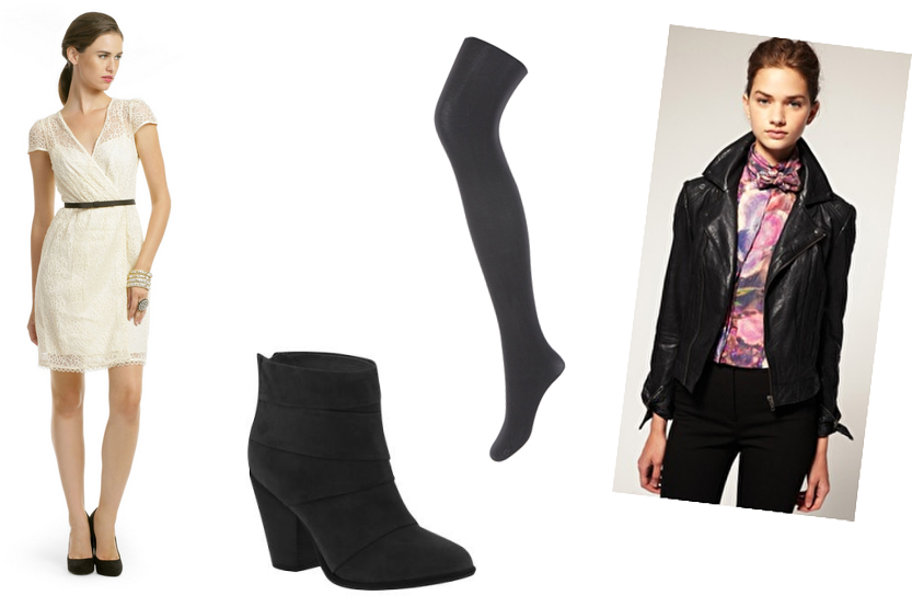 Milly Ivory Lace Flutter Dress From Rent The Runway, - Formal Wear (854x553), Png Download