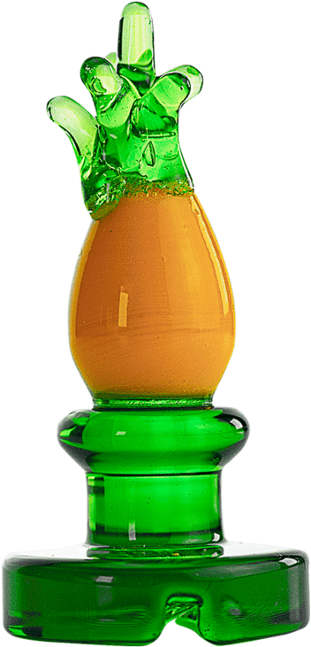 Hemper Pineapple Carb Cap - Baby Toys (900x900), Png Download