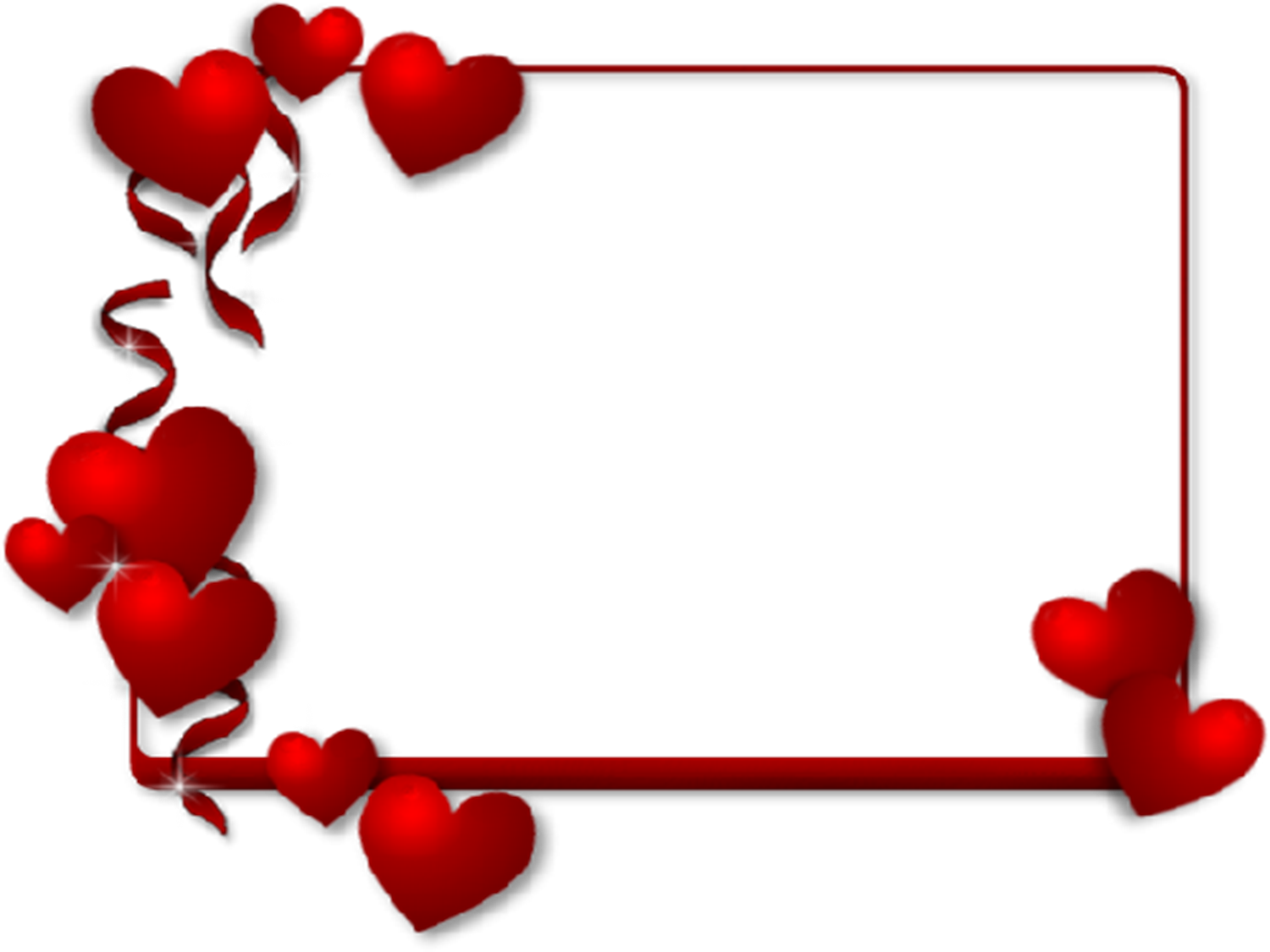 Frame Clipart Valentines Day Heart Borders And Frames Free