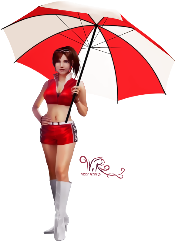 Claire Redfield Outfits Claire Redfield Render Re Umbrella - Claire Redfield Umbrella Outfit (630x900), Png Download