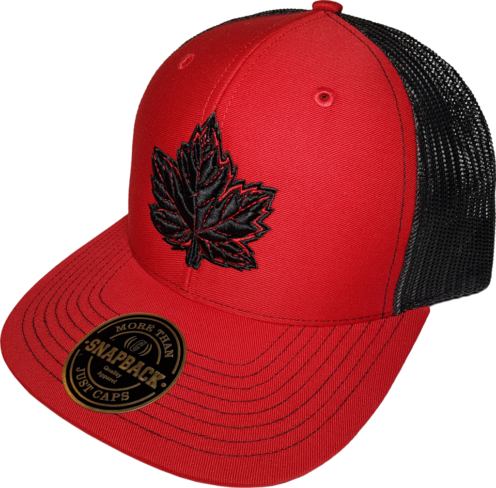 Canada Maple Leaf Black And Gold Snapback More Than - Baseball Cap (1024x1007), Png Download
