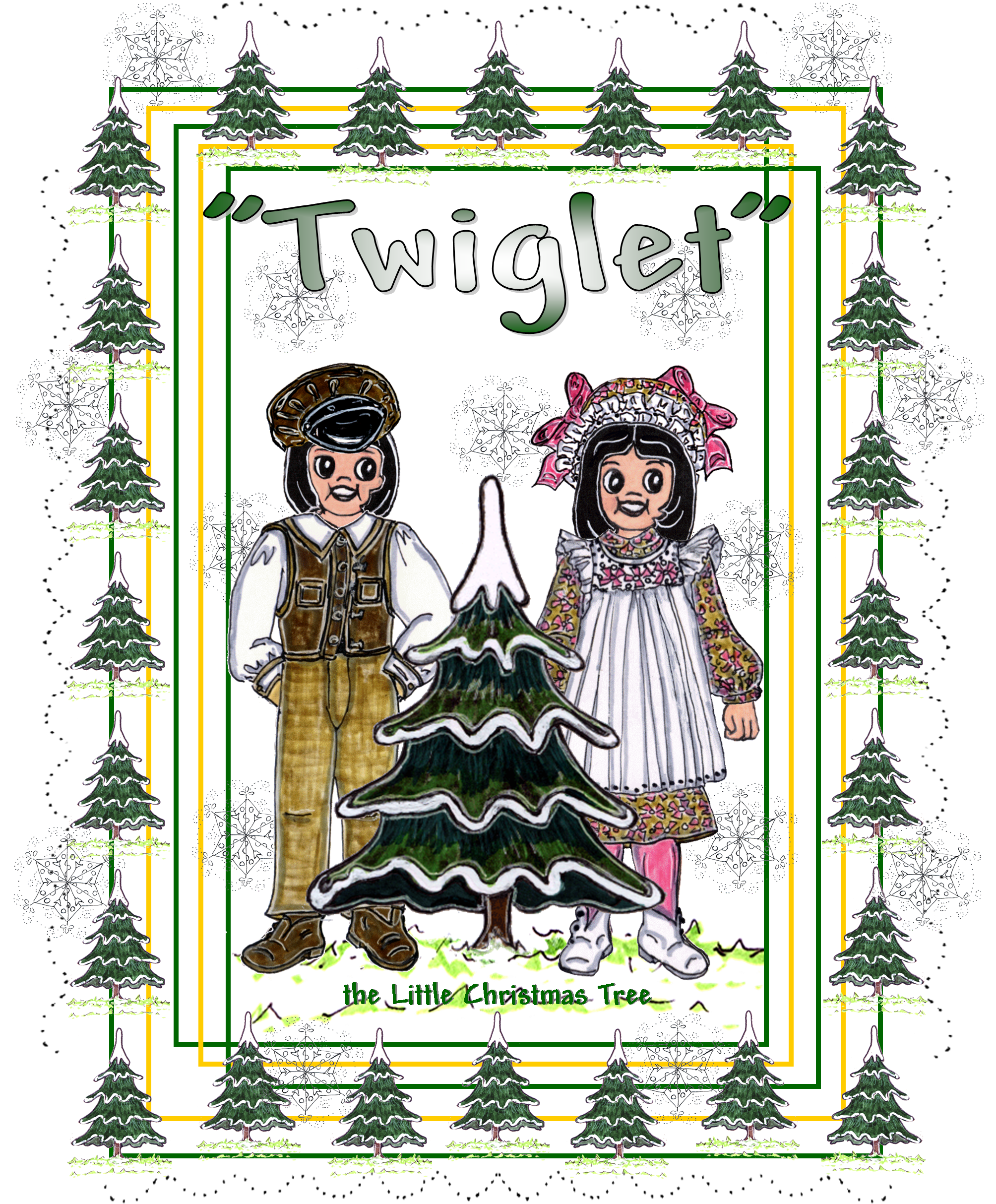 "twiglet" The Little Christmas Tree - Christmas Tree (2046x2640), Png Download