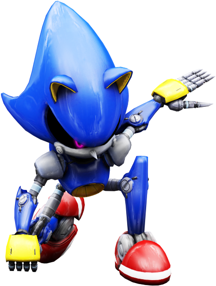 Metal Sonic Boom Rise Of Lyric Model By Nibroc Rock-d8bnylw - Sonic Boom Sonic Robot (600x600), Png Download