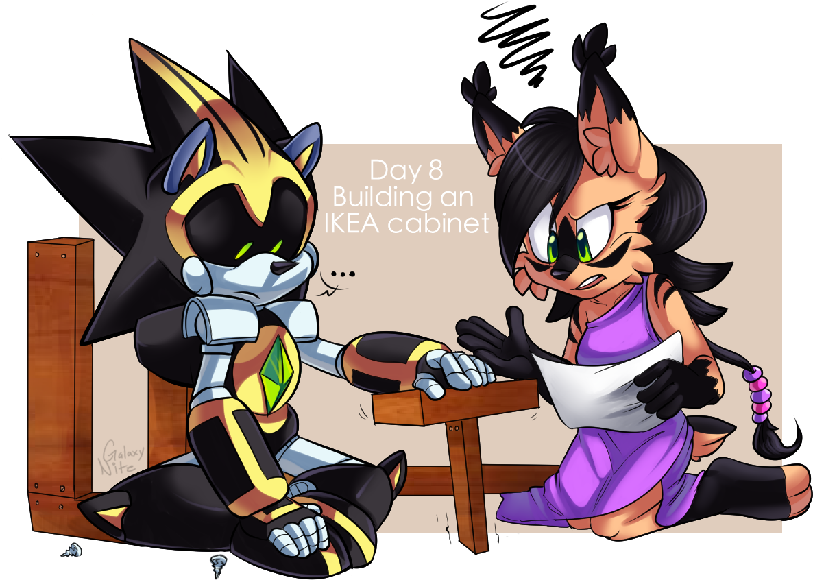 Sonic,соник, Sonic The Hedgehog, ,фэндомы,shard The - Nicole The Lynx And Shard (1193x906), Png Download