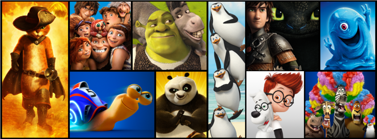 Dreamworks Animated Characters (1200x630), Png Download