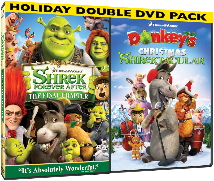 Dreamworks Animation - Shrek Forever After And Toy Story 3 (951x800), Png Download