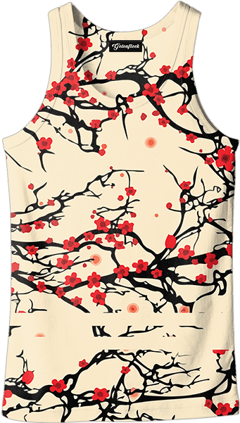 Japanese Cherry Blossom Pattern (600x600), Png Download