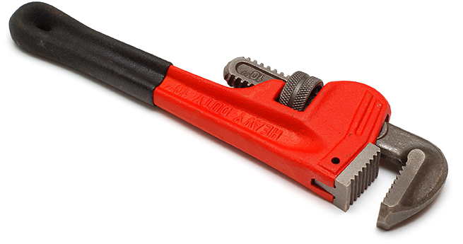 Pipe Wrench Png - Adjustable Spanner (722x480), Png Download