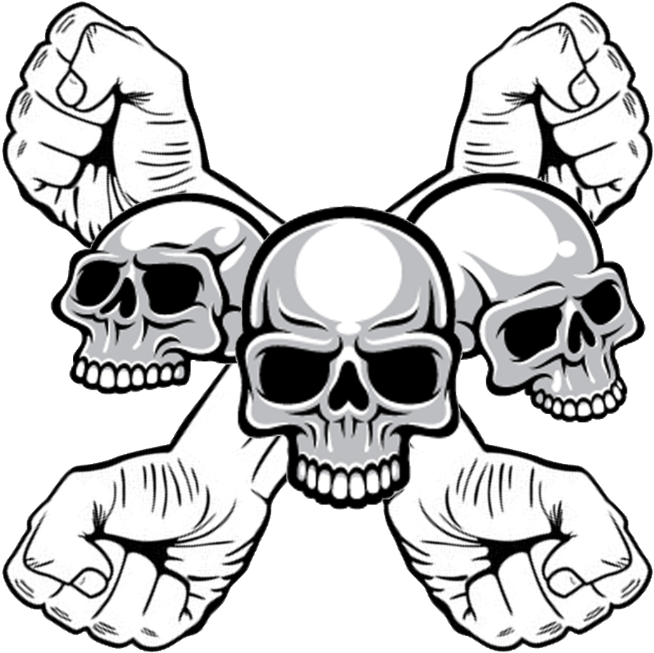 Cage King S - Skull (1024x1024), Png Download