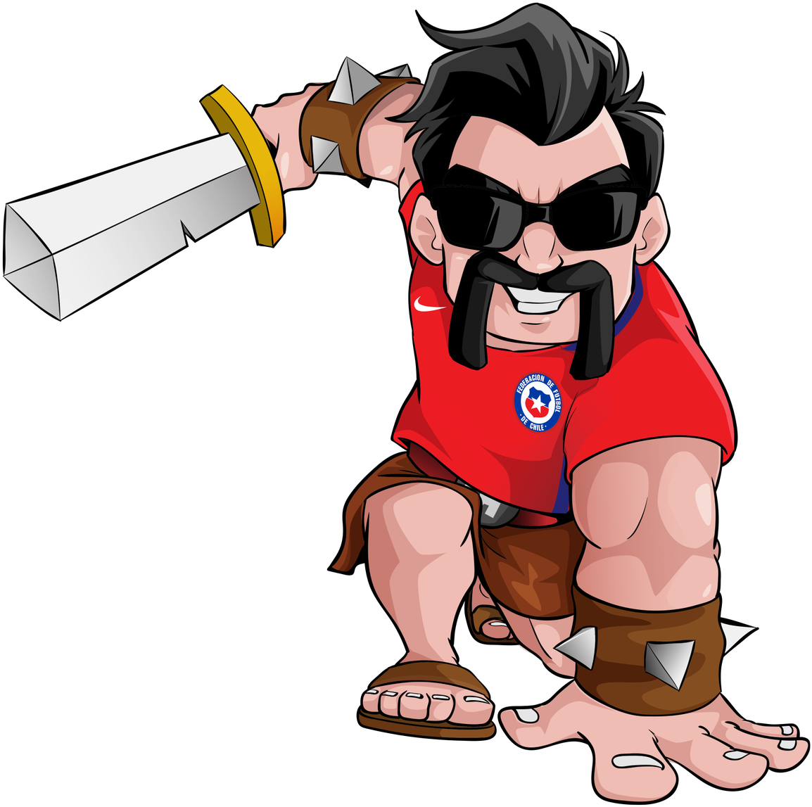 5 Replies 8 Retweets 46 Likes - Logo Chile Clash Royale (1187x1200), Png Download