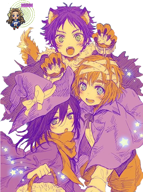 Halloween, Shingeki No Kyojin, And Attack On Titan - Attack On Titan Halloween (500x682), Png Download