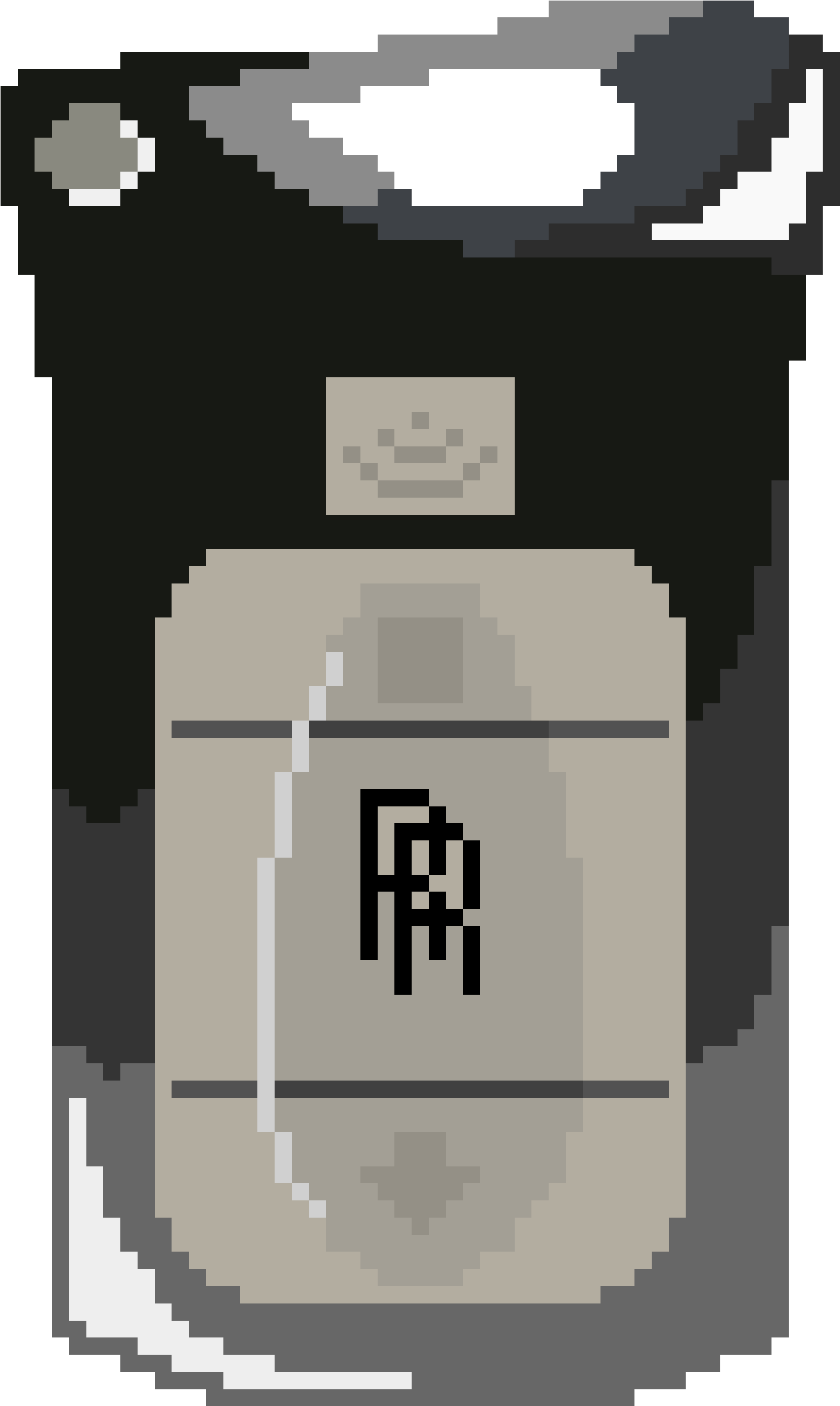 Rolls Royce - Rolls Royce Logo Pixel Art (1518x2500), Png Download