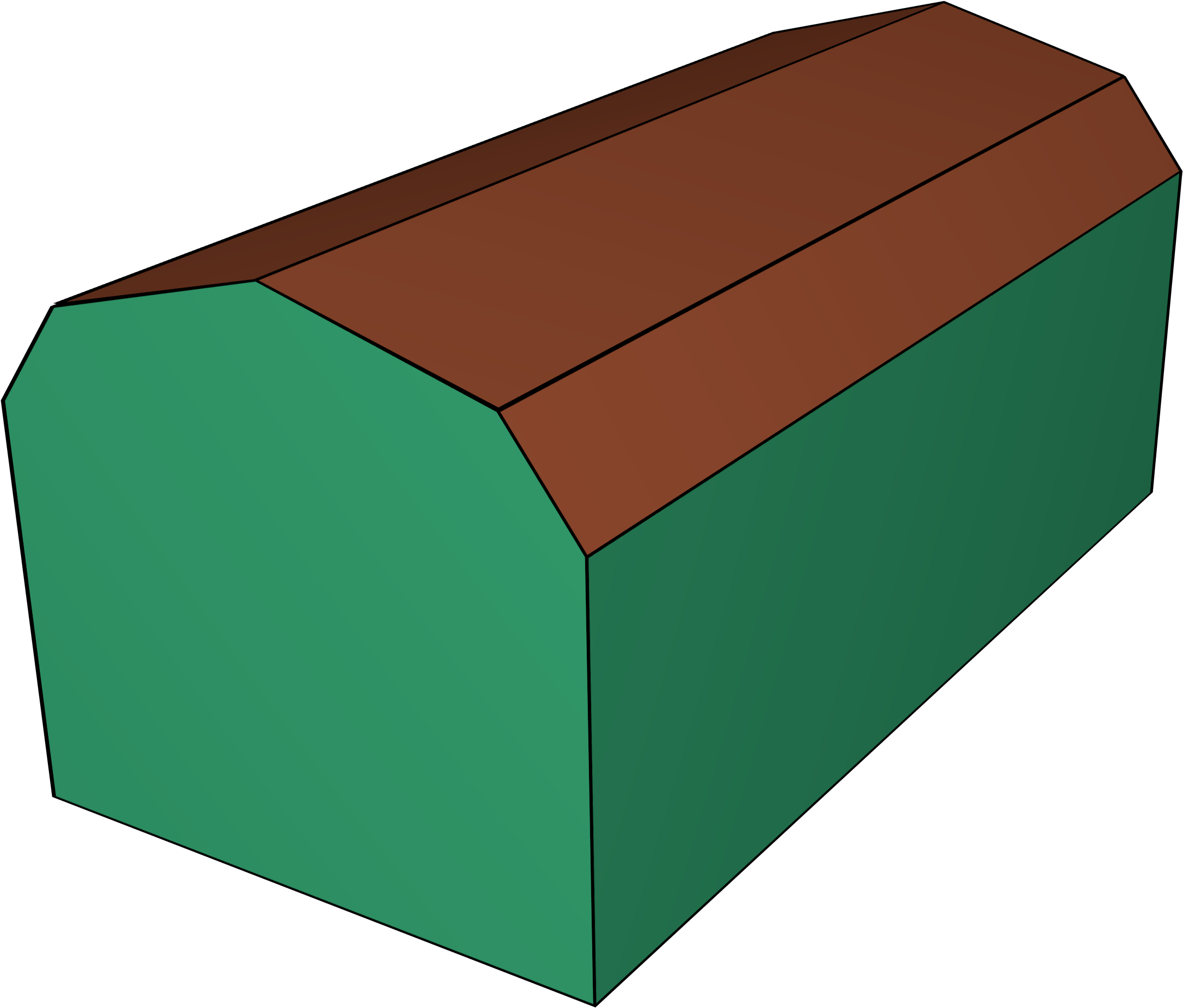 A Gambrel Roof - Box (3840x2160), Png Download