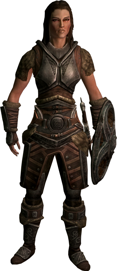 Dragonborn Drawing Argis The Bulwark - Skyrim Lydia Png (386x893), Png Download