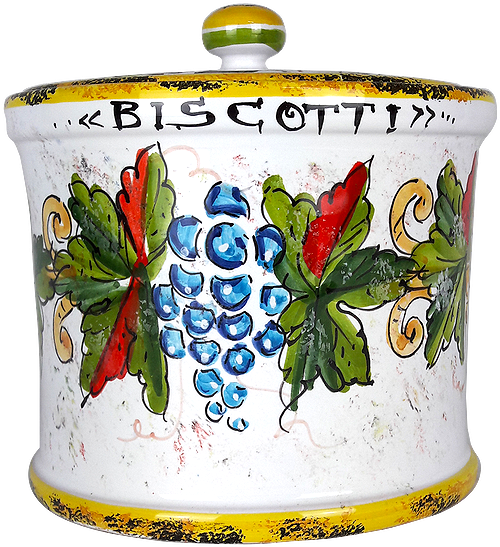 Cookie Jar Tuscan - Ceramic (583x626), Png Download
