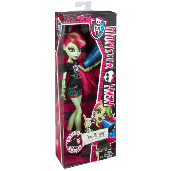 Monster High Ghoul Spirit Venus Mcflytrap Doll - Monster High (600x600), Png Download