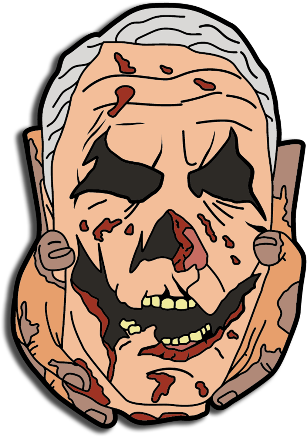 Halloween, Enamel Pin, Pin, Horror (1200x1800), Png Download