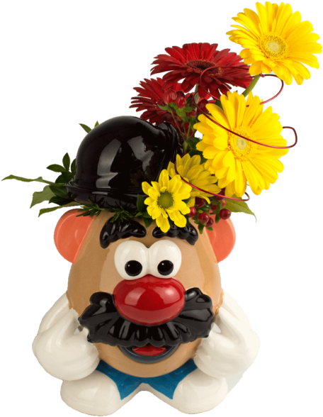 Potato Head Cookie Jar Bouquet - Bouquet (600x600), Png Download