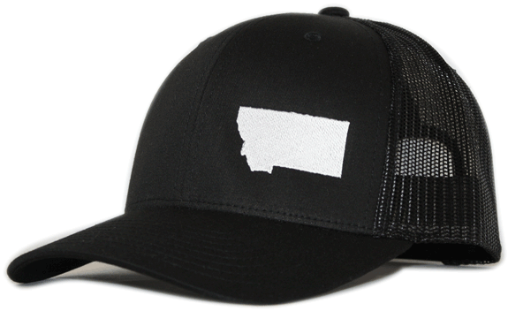 Aspinwall Granite Trucker Hat Treasure State Black - Baseball Cap (672x800), Png Download