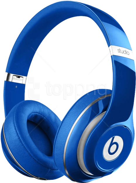 Free Png Headphone Png Images Transparent - Beats Bluetooth Headphones Blue (480x641), Png Download