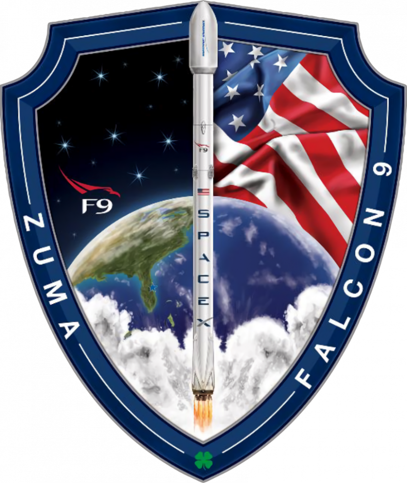 Klient, Northrop Grumman - Space X Zuma (820x973), Png Download